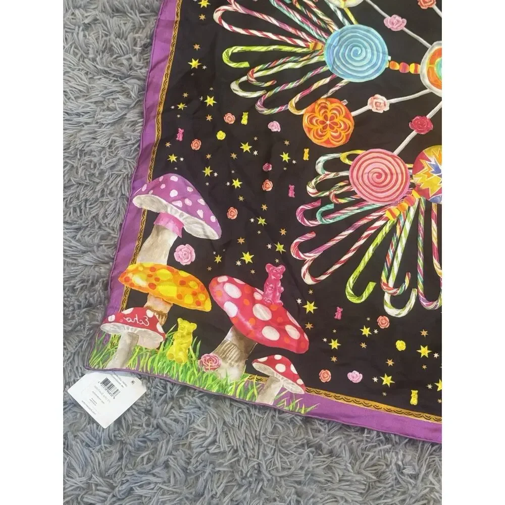 Echo silk scarf